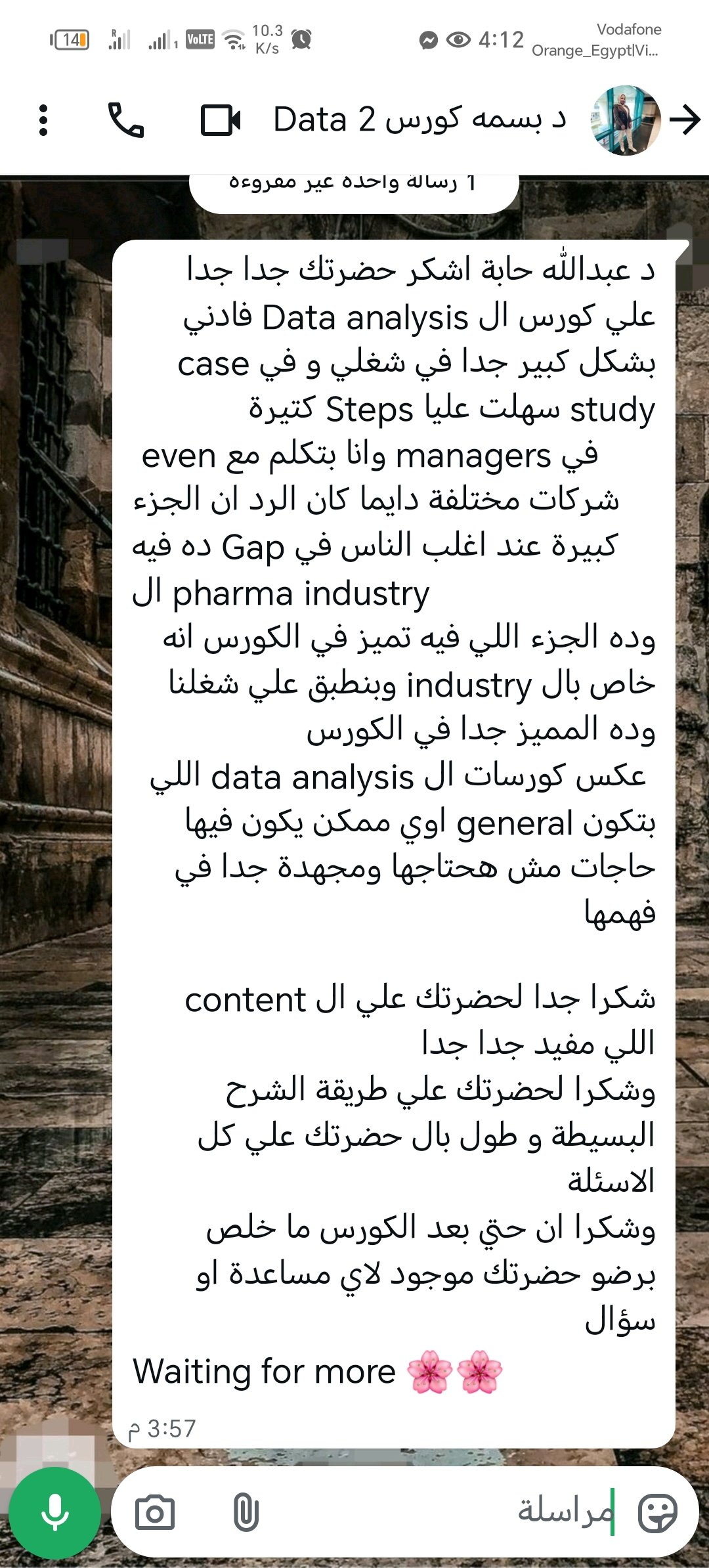 Learner review about Excel for pharma data and Power Query